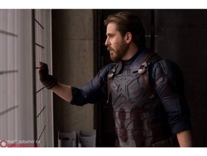 captain america infinity war shoulder strap buckle costume avengers film marvel comics 3d print model - Mito3D
