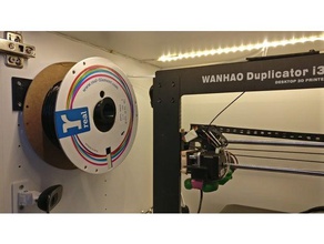 ikea stuva Schrank reel holder-filament-guide 3d Drucker Zubehör 3d print model - Mito3D