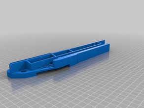 whirlpool fridge drawer holder replacement parts rails tray 3d print model - Mito3D