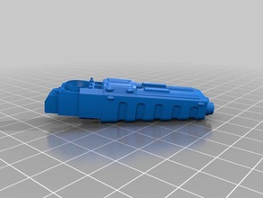 titanicus reaver melta cannon-proxy Spiele 30k 40k adeptus warhammer 3d print model - Mito3D