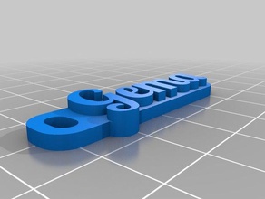 gema Schlüsselanhänger angepasst 3d print model - Mito3D