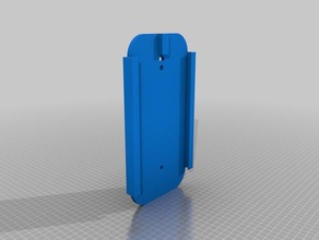 ipad mini per montaggio a parete di ricarica monte 3d stampa 3d print model - Mito3D