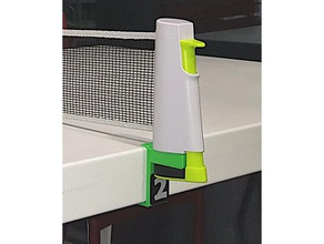 clip da ping-pong netto adaptator grande confini tabelle sport all'aperto 3d print model - Mito3D