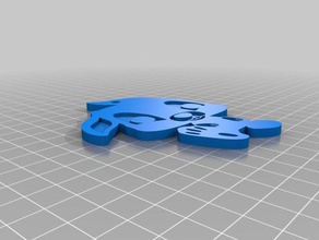thumper Schlüsselbund Schlüsselanhänger disney porte-clefs 3d print model - Mito3D