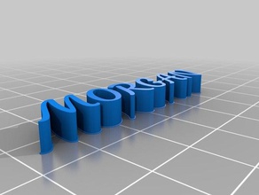 morgan 10mm esculturas personalizado 3d print model - Mito3D