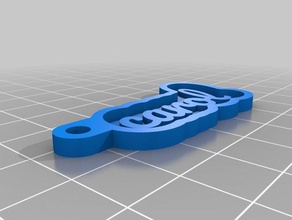 carol llaveros personalizado 3d print model - Mito3D