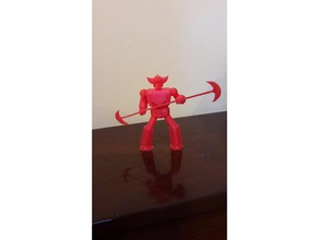 goldorak toys games robot 3d print model - Mito3D