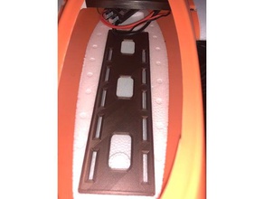 strix goblin bandeja da bateria rc veículos 3d print model - Mito3D