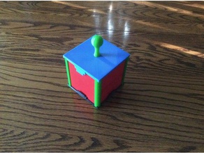 modular snap-together-box Container 3d print model - Mito3D