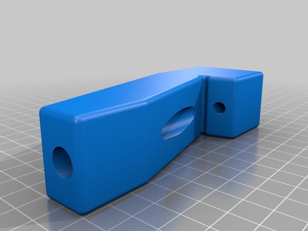 poche trou jig des outils à main gabarit borgne le travail du bois 3D print model - Mito3D