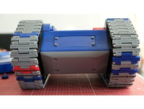 Ersatz-Platte ping-sensor rc-speed-tank - Spielzeug Spiele 3d print model - Mito3D