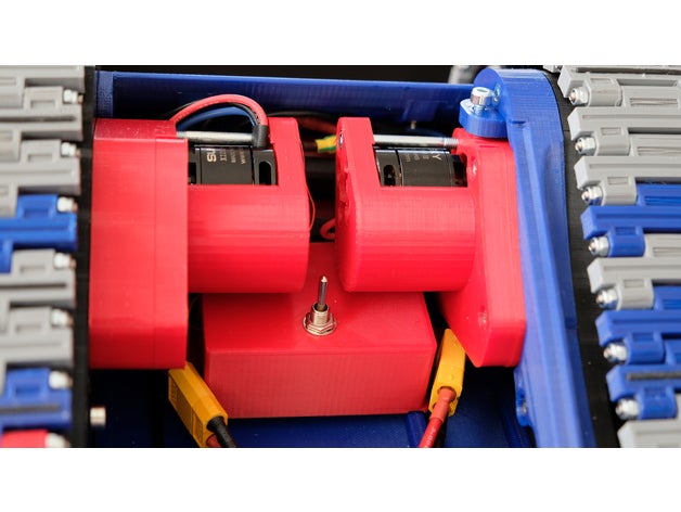 arduino enclosure rc speed tank toys games 3D print model - Mito3D