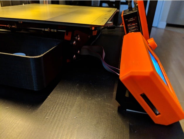 modificato lcd supporta prusa i3 mk3 3d la stampante accessori 3D print model - Mito3D