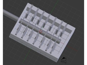 pino de disparo plástico suspensão molas mecânico brinquedos 3d print model - Mito3D