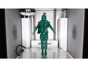 boba fett einzelteilen zum zusammenstecken sculptures figure star wars 3d print model - Mito3D