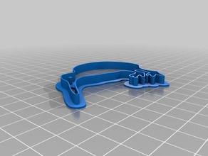 kiwi cookie cutter cookies new zealand 3d print model - Mito3D