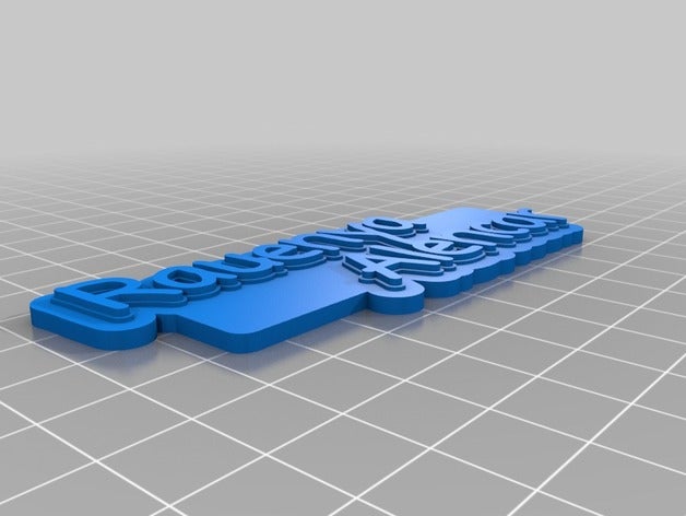 minha personalizado de várias linhas tag2 chaveiros 3D print model - Mito3D