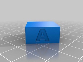 sk calibration cube 3d printing tests 3d print model - Mito3D