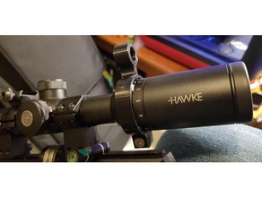 hawke zoom kolu mkd spor açık havada hava silah bsa daystate av kapsam çekim hedef vantage 3d print model - Mito3D