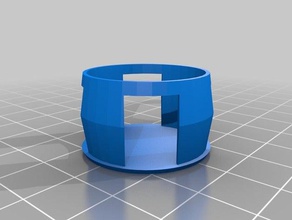 1 pouce goujon de la pac ménage personnalisé 3d print model - Mito3D