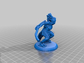 rana thond elf monaco giochi dnd 3d print model - Mito3D