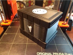 Geheimnis dragon box Rätsel secret 3d print model - Mito3D