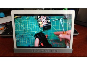 ilteclast t10 stand tablet 3d print model - Mito3D