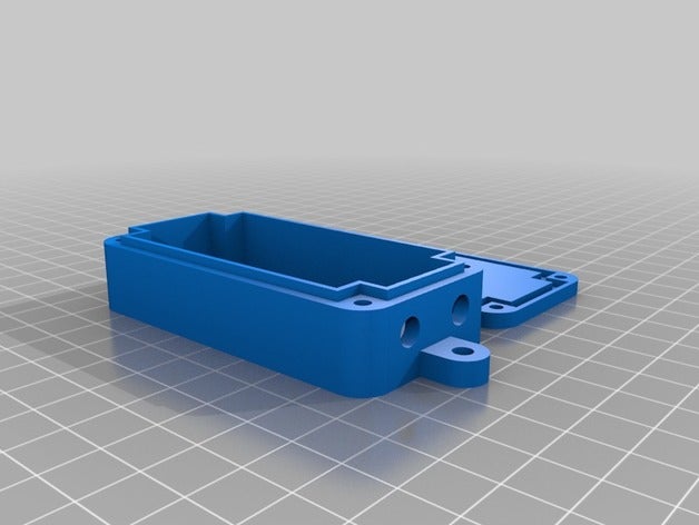 meine angepasste alles box wasserdicht Elektronik 3D print model - Mito3D