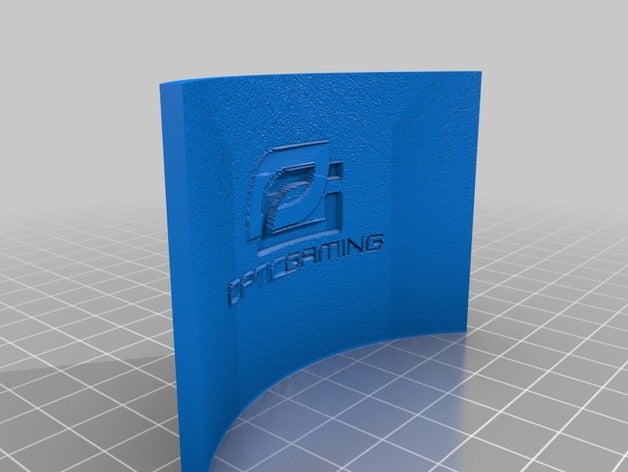 optic gaming lithophane 2d art 3D print model - Mito3D