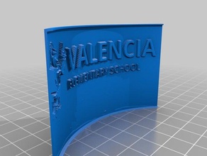 valencia elamentry altopiano lithophane 2d arte 3d print model - Mito3D