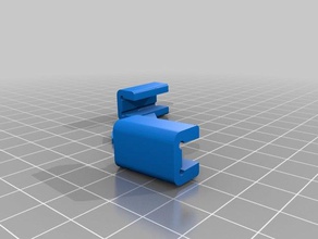 glass clip rubber band latch 3d printer accessories 3d print model - Mito3D