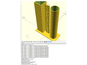 parametric speed tower slic3r g-code generation 3d printing tests calibration openscad printer 3d print model - Mito3D