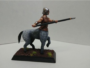 centaur spear games 3d print model - Mito3D