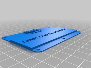 my customized hello name tag office 3d print model - Mito3D