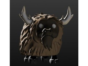 beefalo dont açlıktan oyunlar buffalo çetelerin 3d print model - Mito3D