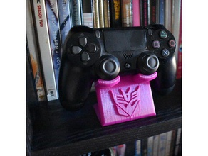 il dual shock 4 titolare decepticon edizione video giochi controller dualshock ps4 trasformatori 3d print model - Mito3D