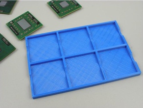 mobil cpu storage tray computer holder socket protector s1 3d print model - Mito3D