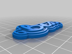 bea Anahtarlık özelleştirilmiş 3d print model - Mito3D