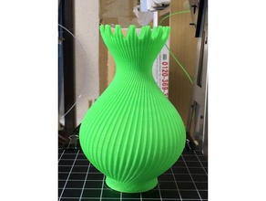 flower vase decor art design 3d print model - Mito3D