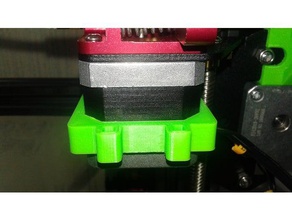 ender 3 motor soporte del cable 3d impresión 3d print model - Mito3D