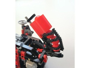 lego technic shooter magazine extension mindstorms robotics ball ev3 3d print model - Mito3D