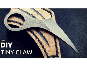 tiny claw art tools blade finger knife 3d print model - Mito3D