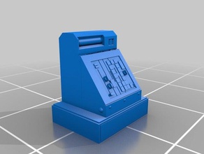 les retombées friche de la guerre caisse enregistreuse jeux fallout 4 3d print model - Mito3D