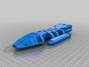 battlestar galactica fixe véhicules 3d print model - Mito3D