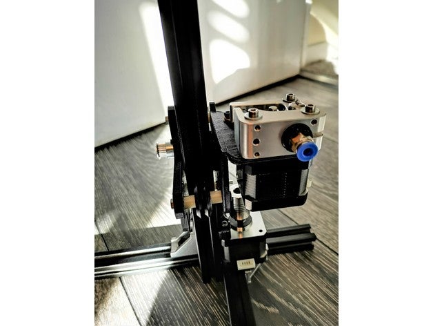 mc Drucker v10 3d 2020 extrusion 3d-Drucker cantilever diy kossel mini groß moster neue 3D print model - Mito3D