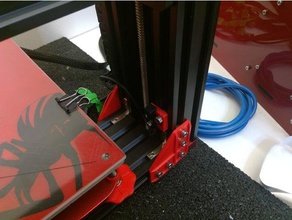 tevo black widow end switch support 3d printer parts 3d print model - Mito3D