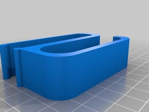 il mio cavo personalizzati titolare di 15mm spessore tabella organizzazione 3d print model - Mito3D