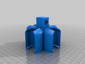 citadelle de la peinture en pot shaker sawzall pièces 3d print model - Mito3D