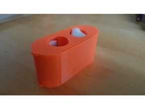 ear buds holder mobile phone case 3d print model - Mito3D