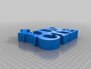 luv cte sculptures customized 3d print model - Mito3D
